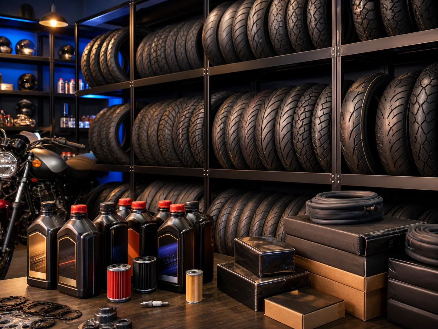 Motorcycle tyres and tubes supplied by Cents Traders Limited